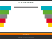 Tablet Screenshot of forum-strassenmusik.de